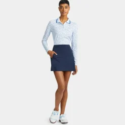 Polos-G/FORE Aye Poppy Tech Jersey Long Sleeve Polo