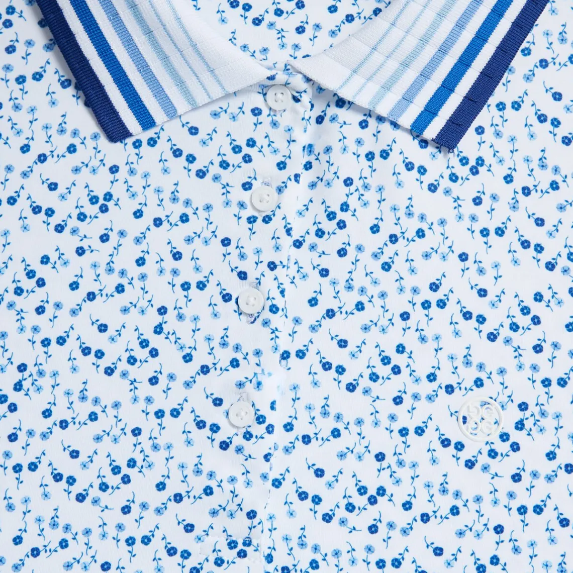 Polos-G/FORE Aye Poppy Tech Jersey Long Sleeve Polo