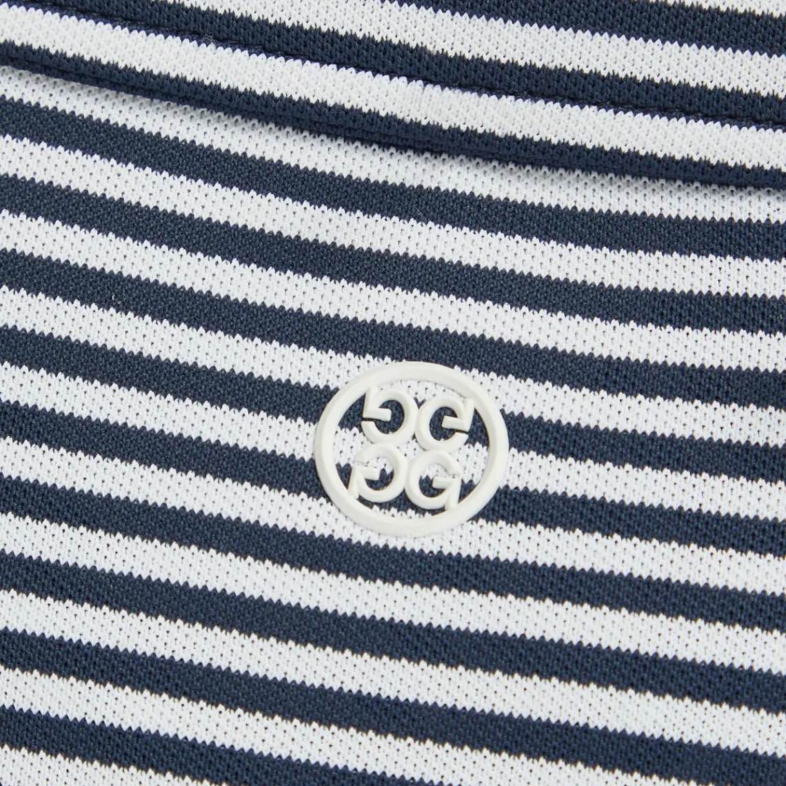 Polos-G/FORE Chevron Feeder Stripe Tech Pique Sleeveless Polo