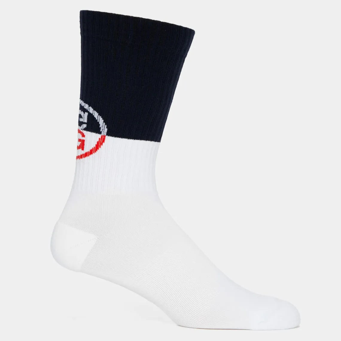 Socks-G/FORE Circle G Ribbed Compression Crew Sock