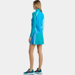 Mid Layers-G/FORE Colour Block Silky Tech Quarter Zip Pullover