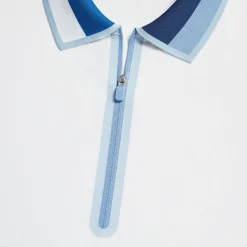 Polos-G/FORE Contrast Quarter Zip Tech Pique Polo