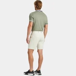 Polos & Shirts-G/FORE Contrast Striped Collar Tech Jersey Banded Sleeve Polo