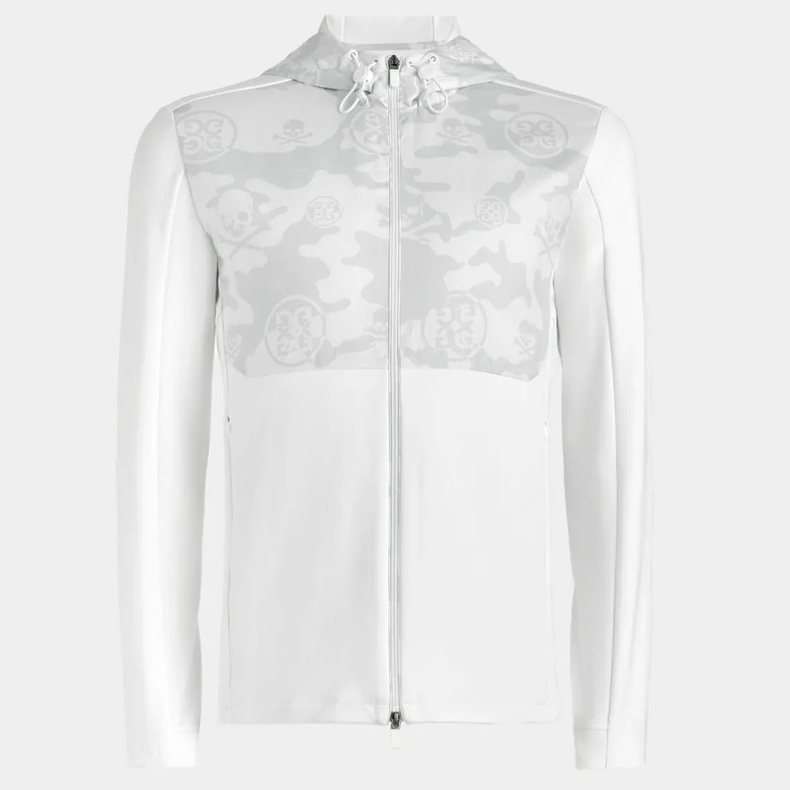 Outerwear-G/FORE Exploded Camo Stretch Tech Interlock Performer Hooded Jacket