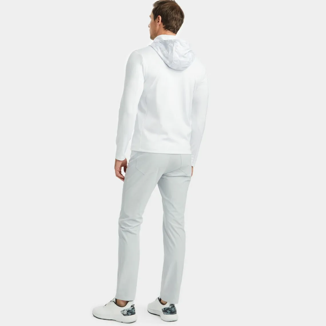 Outerwear-G/FORE Exploded Camo Stretch Tech Interlock Performer Hooded Jacket