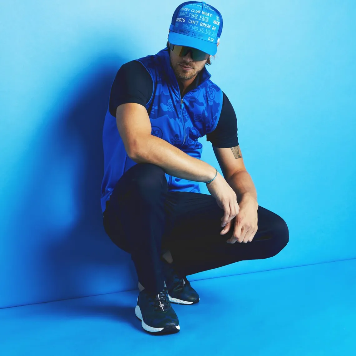 Outerwear-G/FORE Exploded Camo Stretch Tech Interlock Performer Vest