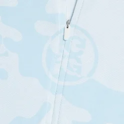 Mid Layers-G/FORE Exploded Icon Camo Hooded Luxe Quarter Zip Mid Layer