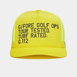 Hats-G/FORE Golf Ops G.112 Interlock Knit Tall Trucker Hat