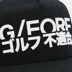 Hats-G/FORE J4 Cotton Twill Tall Trucker Hat