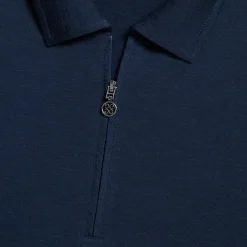 Polos-G/FORE Lightweight Tech Performance Fine Wool Long Sleeve Polo