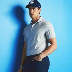Polos & Shirts-G/FORE Lightweight Technical Performance Fine Wool Modern Spread Collar Polo