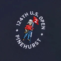 Polos-G/FORE Limited Edition 2024 U.S. Open Silky Tech Nylon Zip Polo