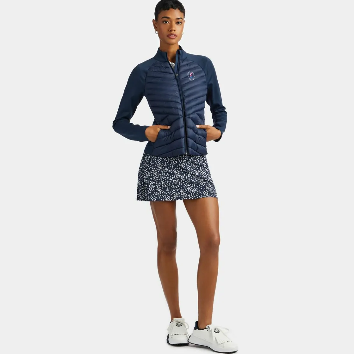 Outerwear-G/FORE Limited Edition 2024 U.S. Open Hybrid Quilted Stretch Tech Interlock Jacket