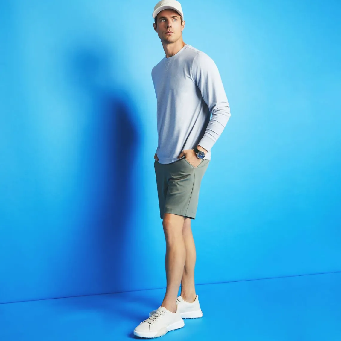 Mid Layers-G/FORE Luxe Crewneck Mid Layer