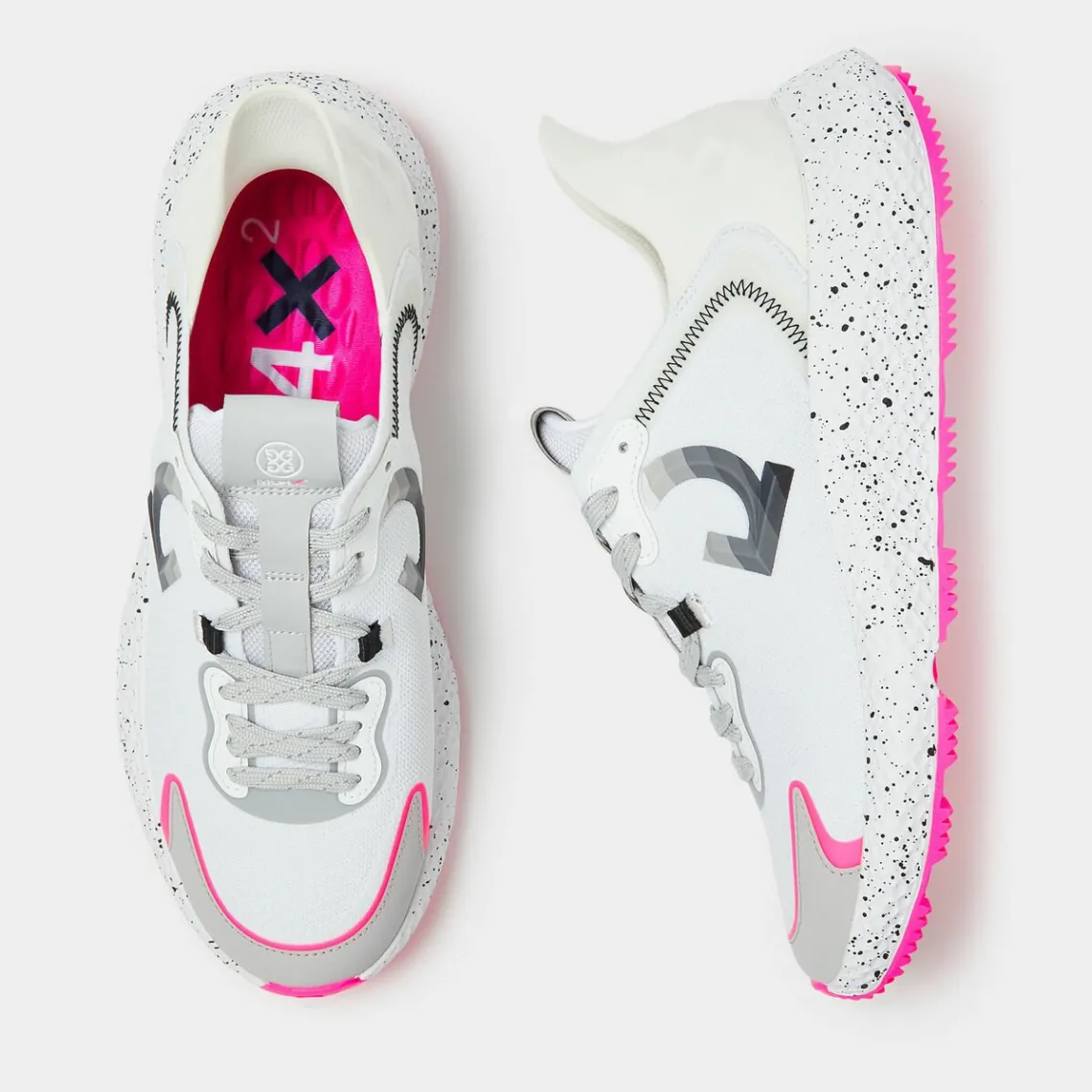 Mg4X2-G/FORE Men's Mg4X2 Knit Stippled Hybrid Golf Cross Trainer