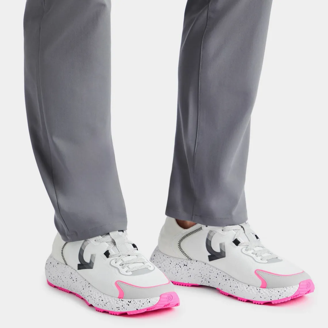 Mg4X2-G/FORE Men's Mg4X2 Knit Stippled Hybrid Golf Cross Trainer