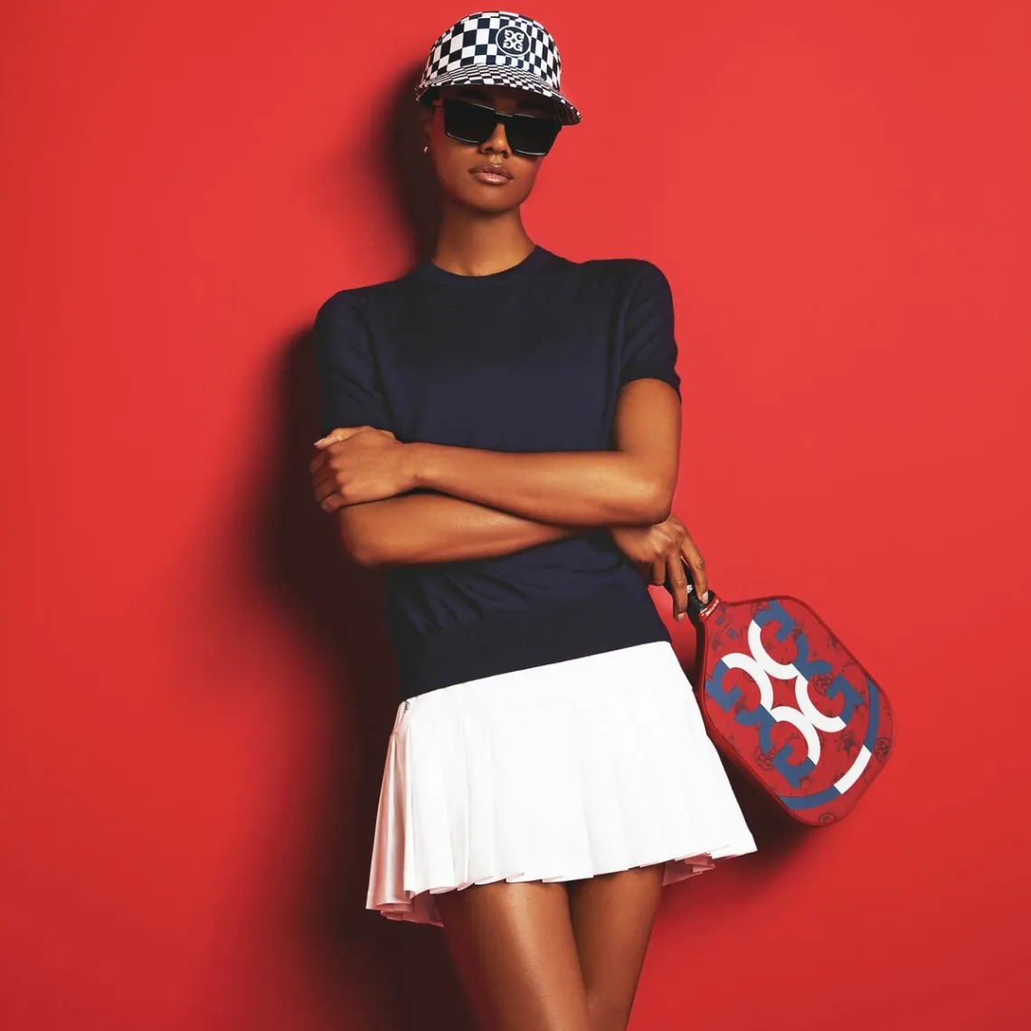 Sweaters-G/FORE Merino Wool Easy Care Short Sleeve Sweater