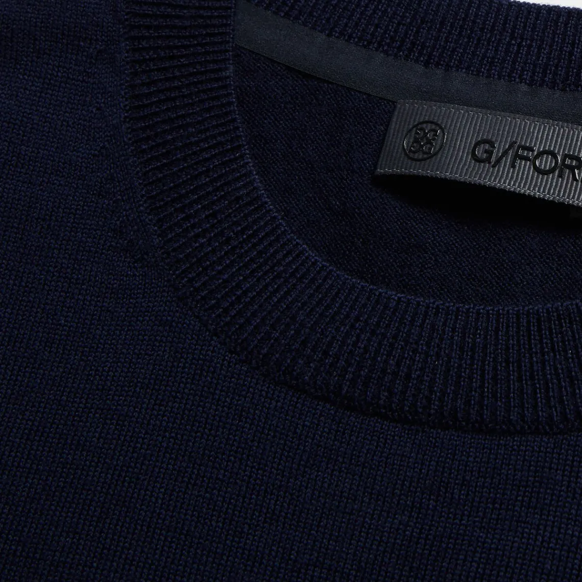 Sweaters-G/FORE Merino Wool Easy Care Short Sleeve Sweater