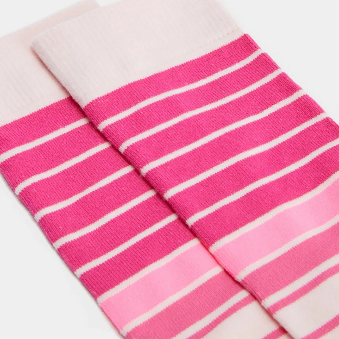 Socks-G/FORE Mixed Stripe Compression Crew Sock