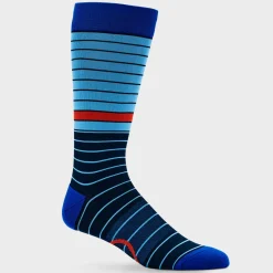 Socks-G/FORE Mixed Stripe Crew Sock