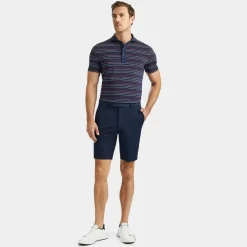 Polos & Shirts-G/FORE Multi Stripe Tech Jersey Modern Spread Collar Polo