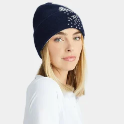 Hats-G/FORE Pixelated Skull & Tees Cashmere Merino Wool Beanie
