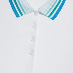 Polos-G/FORE Pleated Collar Silky Tech Nylon Sleeveless Polo