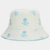Hats-G/FORE Reversible Intarsia Skull & Tees Woven Bucket Hat