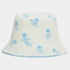 Hats-G/FORE Reversible Intarsia Skull & Tees Woven Bucket Hat
