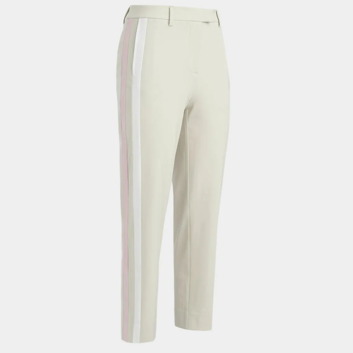 Pants-G/FORE Side Stripe Stretch Tech Twill Mid Rise Straight Leg Trouser