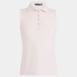 Polos-G/FORE Silky Tech Nylon Sleeveless Polo