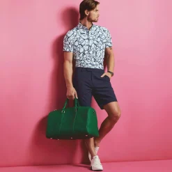 Polos & Shirts-G/FORE Sketch Floral Tech Pique Polo