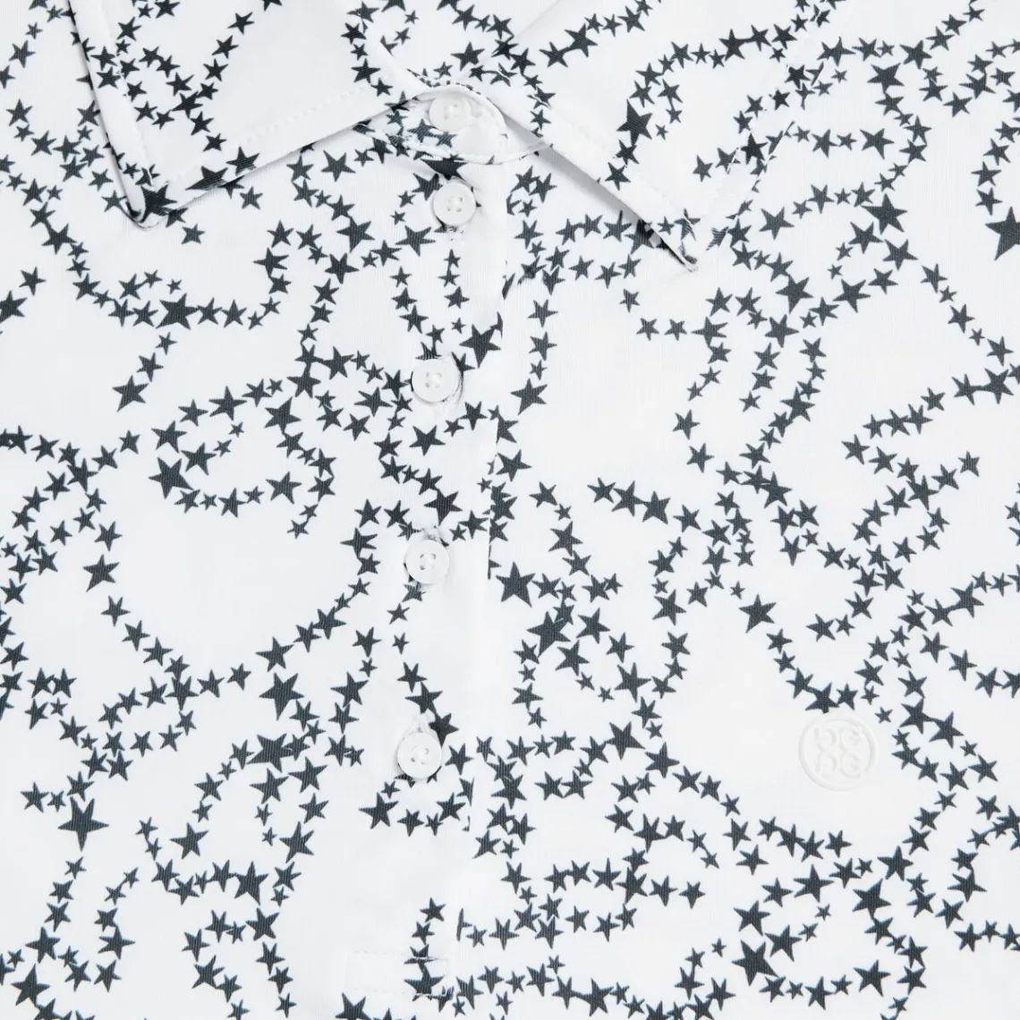 Polos-G/FORE Star Dust Tech Jersey Long Sleeve Polo