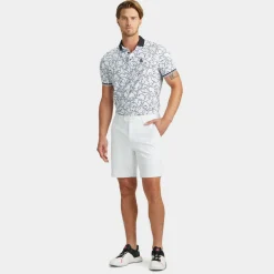 Polos & Shirts-G/FORE Star Dust Tech Jersey Modern Spread Collar Banded Sleeve Polo