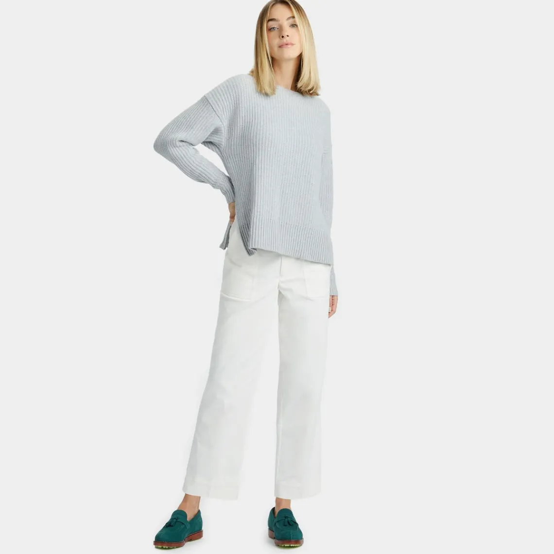 Pants-G/FORE Stretch Corduroy High Rise Wide Leg Pant