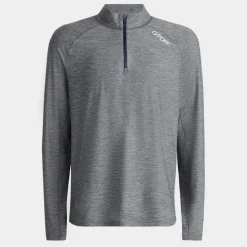 Mid Layers-G/FORE Stretch Tech Quarter Zip Long Sleeve Pullover