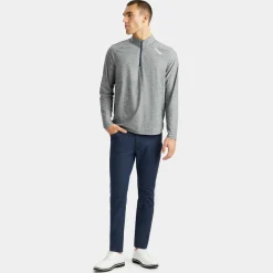 Mid Layers-G/FORE Stretch Tech Quarter Zip Long Sleeve Pullover