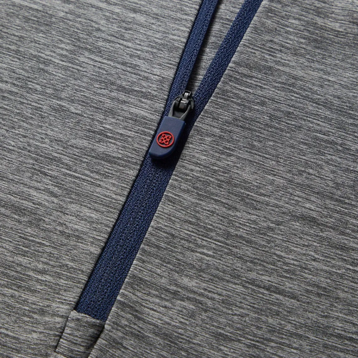 Mid Layers-G/FORE Stretch Tech Quarter Zip Long Sleeve Pullover