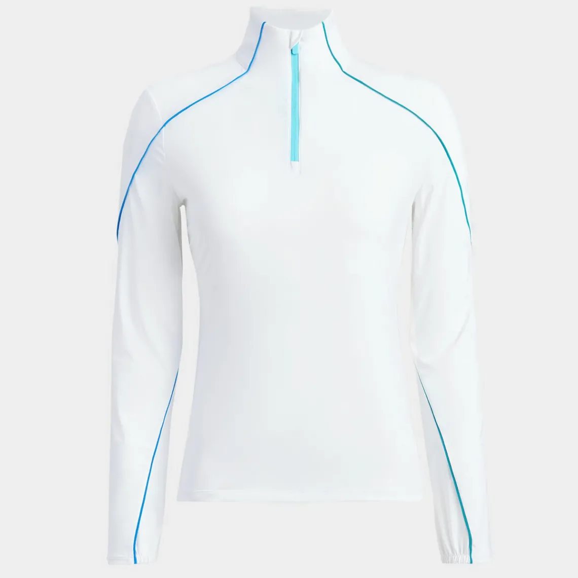 Mid Layers-G/FORE Sun Shield Silky Tech Nylon Quarter Zip Layer