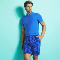 Shorts-G/FORE Tonal Floral Maverick 4-Way Stretch 8" Inseam Short