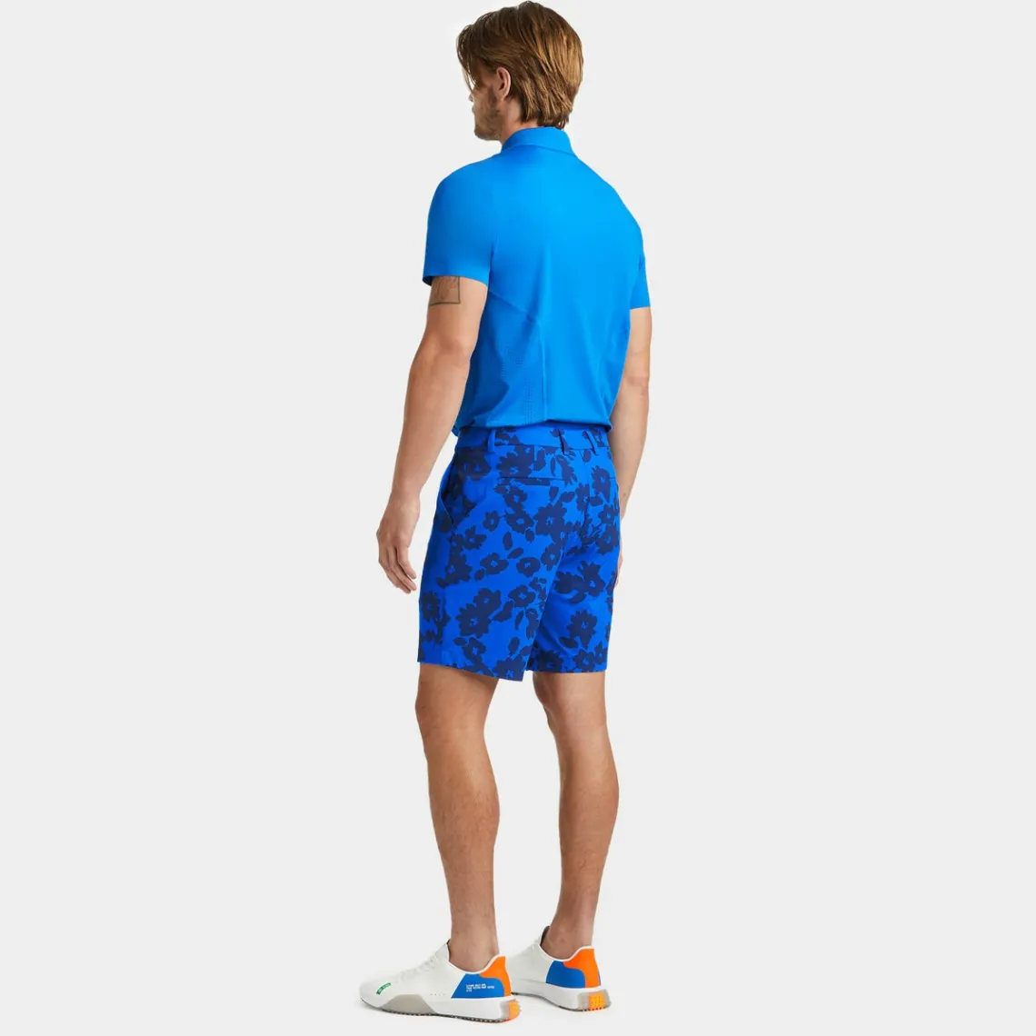 Shorts-G/FORE Tonal Floral Maverick 4-Way Stretch 8" Inseam Short
