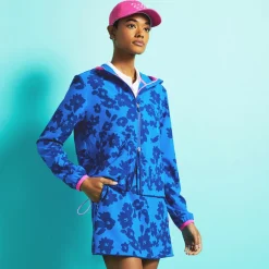 Skorts & Dresses-G/FORE Tonal Floral Wrap Maverick 4-Way Stretch Skort