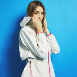 Outerwear-G/FORE Water Resistant Nylon Rain Coat