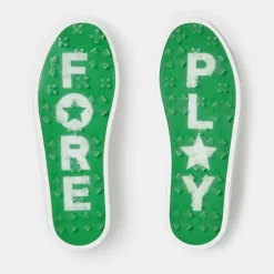 Golf Shoes-G/FORE Women's Limited Edition Durf Leather Kiltie Two Tone Golf Shoe