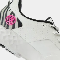 Mg4+-G/FORE Women's Mg4+ Perforated Zebra Accent Golf Shoe