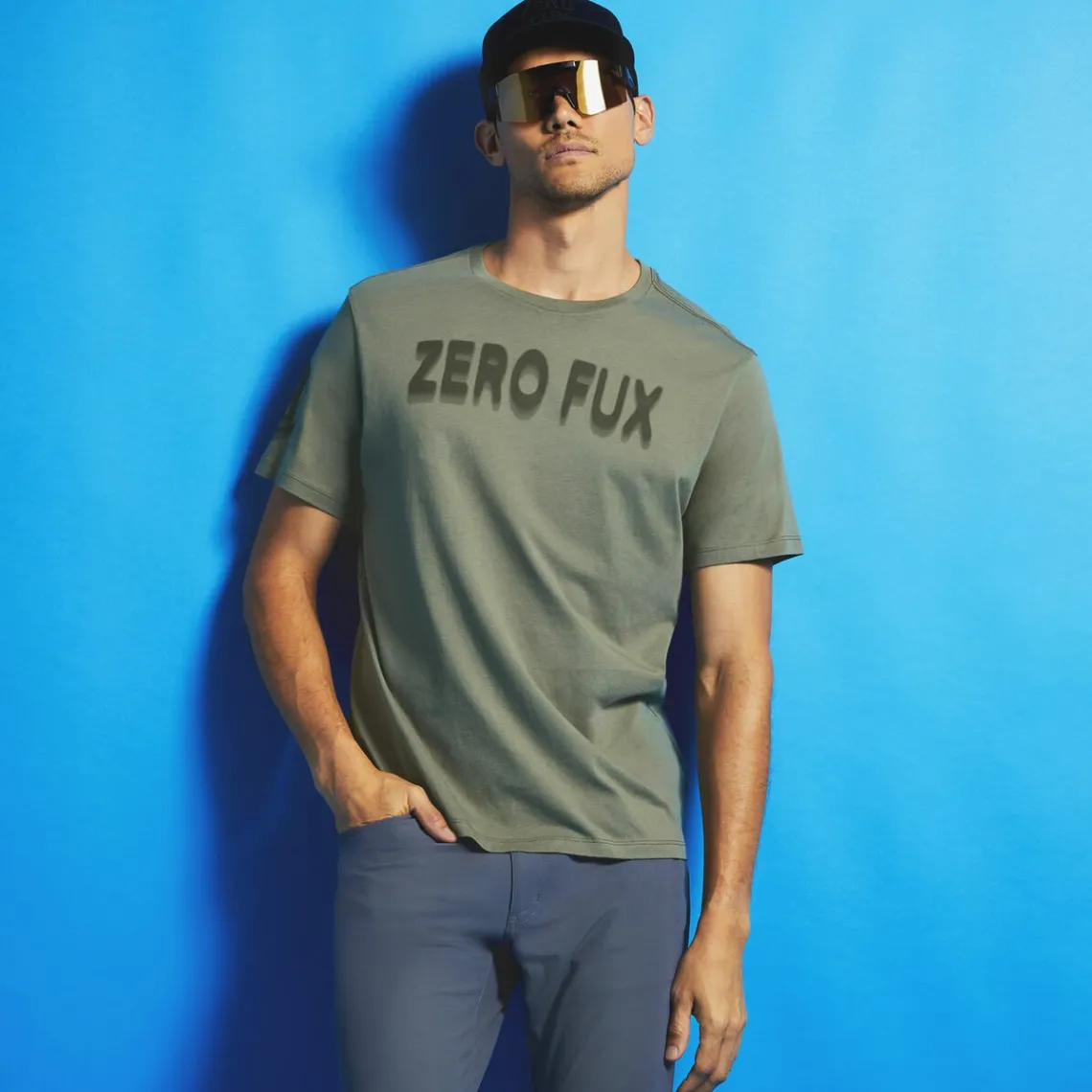 Hoodies & Tees-G/FORE Zero Fux Cotton Tee